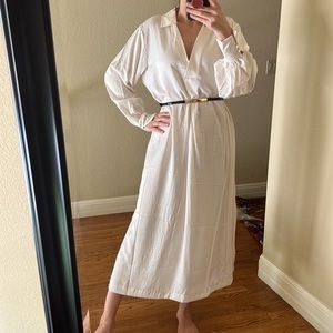 - Gorgeous H&M cream colored midi dress brand new